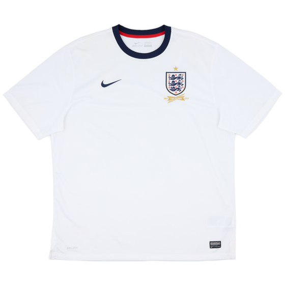 2013 England 150ᵗʰ Anniversary Home Shirt - 9/10 - (XXL)