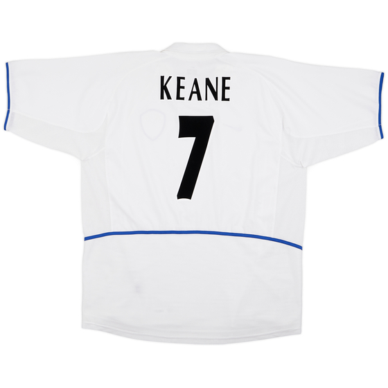 2002-03 Leeds United Home Shirt Keane #7 - 8/10 - (XXL)