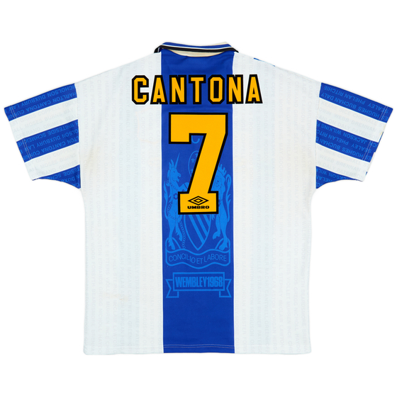 1994-96 Manchester United Third Shirt Cantona #7 - 9/10 - (XL)