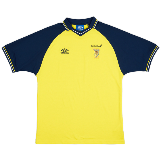 1999-00 Scotland Umbro Training Shirt - 8/10 - (XL)