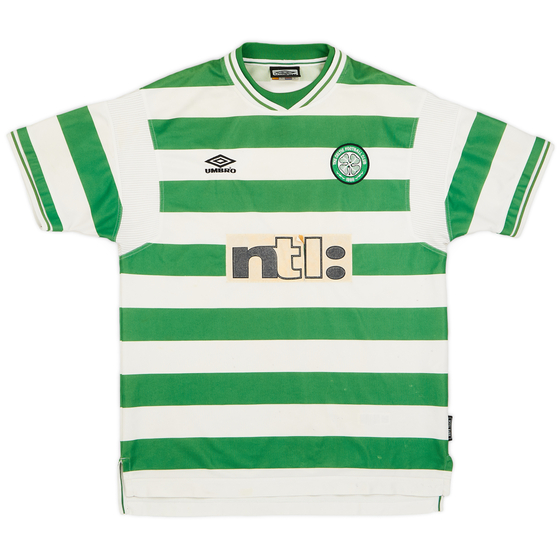 1999-01 Celtic Home Shirt - 4/10 - (L)