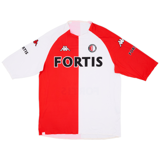 2004-05 Feyenoord Player Issue Home Shirt - 8/10 - (XXL)