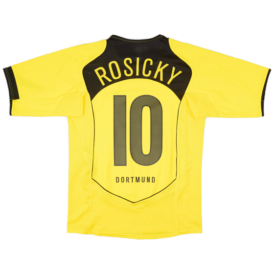 2004-05 Borussia Dortmund Home Shirt Rosicky #10 - 8/10 - (S)