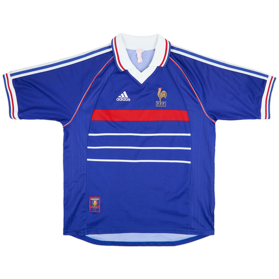 1998-00 France Home Shirt - 9/10 - (L)