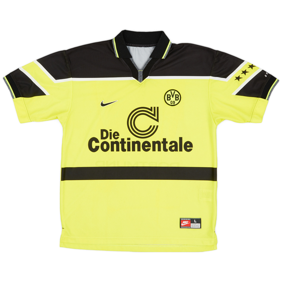 1997-98 Borussia Dortmund Home Shirt - 9/10 - (L)