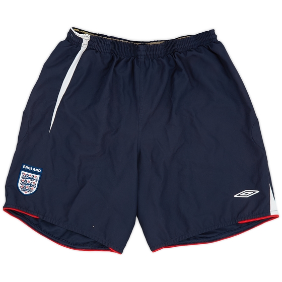 2005-07 England Home Shorts - 8/10 - (L)