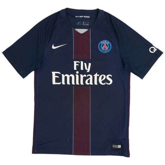 2016-17 Paris Saint-Germain Home Shirt - 7/10 - (S)