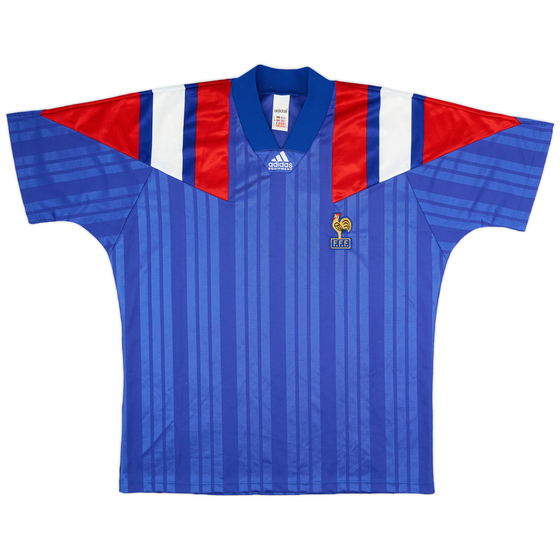 1992-94 France Home Shirt - 9/10 - (XL)