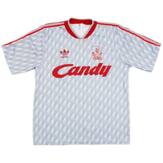 1989-91 Liverpool Away Shirt - 6/10 - (M/L)