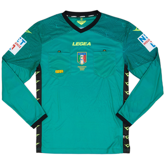 2022-23 Italy Legea Referee L/S Shirt - 9/10 - (L)