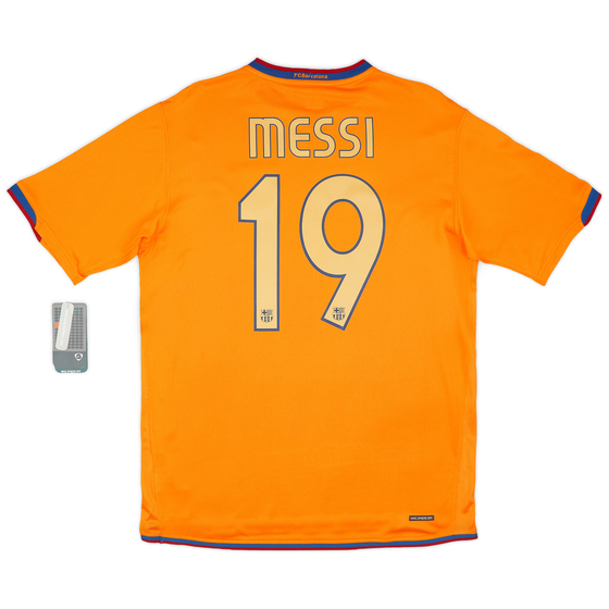 2006-07 Barcelona Away Shirt Messi #19 (L)