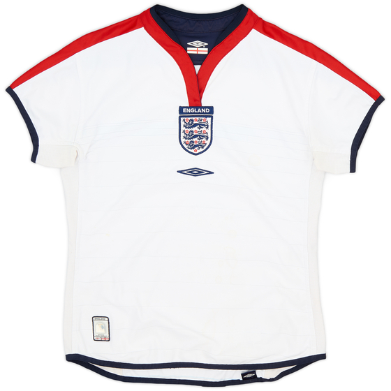 2003-05 England Home Shirt - 6/10 - (Women's S)