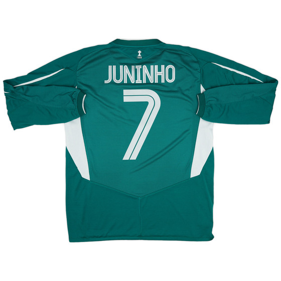 2004-05 Celtic Away L/S Shirt Juninho #7 - 7/10 - (L)