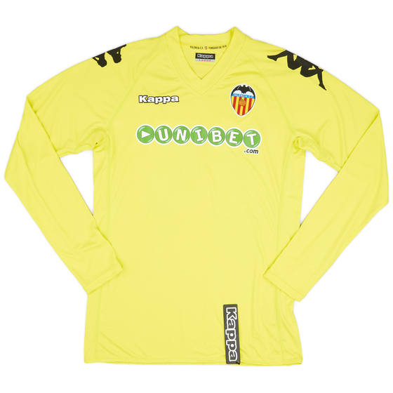 2010-11 Valencia GK Shirt #13 (Guaita) (L)