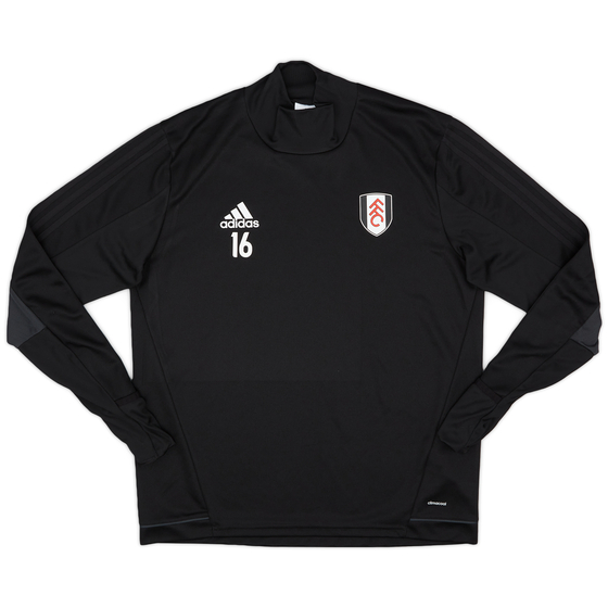 2017-18 Fulham Player Issue adidas Training Top #16 - 9/10 - (L)