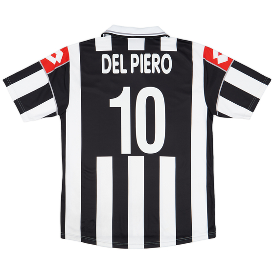 2000-01 Juventus Home Shirt Del Piero #10 - 8/10 - (XL)