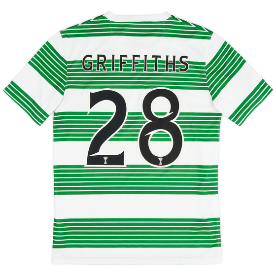2013-15 Celtic Home Shirt Griffiths #28 - 8/10 - (S)