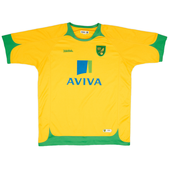 2008-10 Norwich Home Shirt - 6/10 - (L)