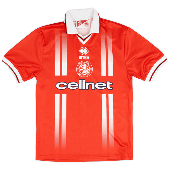 1998-99 Middlesbrough Home Shirt - 8/10 - (Y)