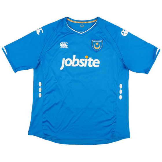 2009-10 Portsmouth Home Shirt - 7/10 - (XL)