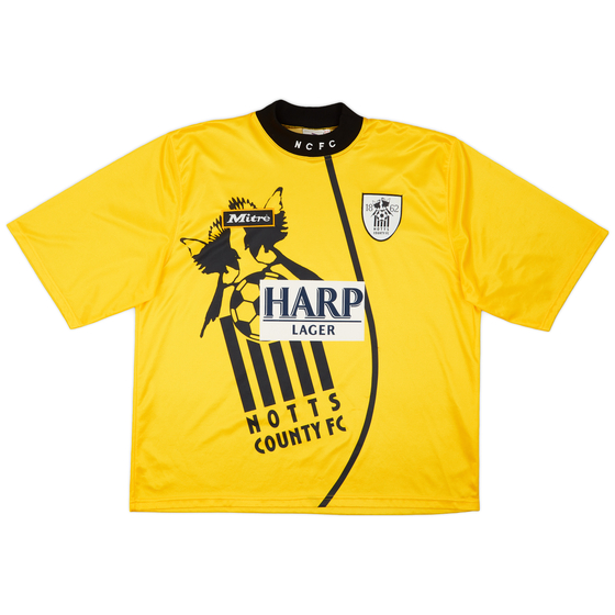 1995-97 Notts County Away Shirt - 8/10 - (XL)