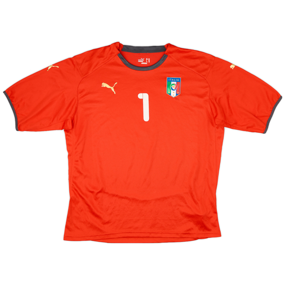 2008-09 Italy GK S/S Shirt #1 - 9/10 - (XL)