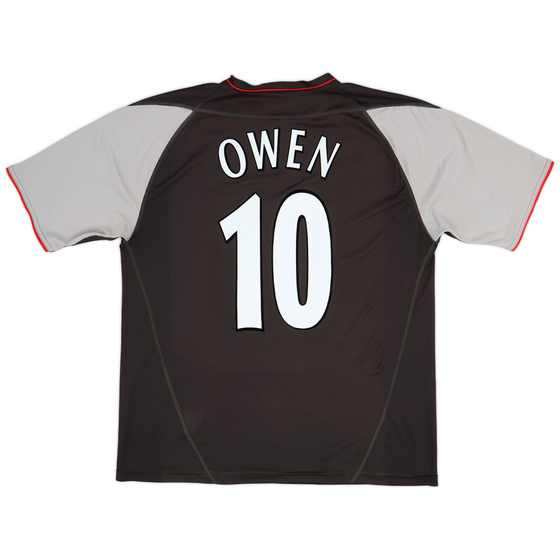 2002-04 Liverpool Away Shirt Owen #10 - 9/10 - (L)