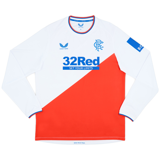 2022-23 Rangers Away L/S Shirt - As New