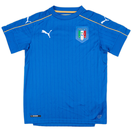 2016-17 Italy Home Shirt - 10/10 - (XL.Boys)