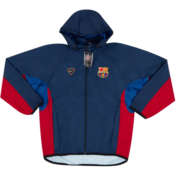 2000-01 Barcelona Nike Training Rain Jacket
