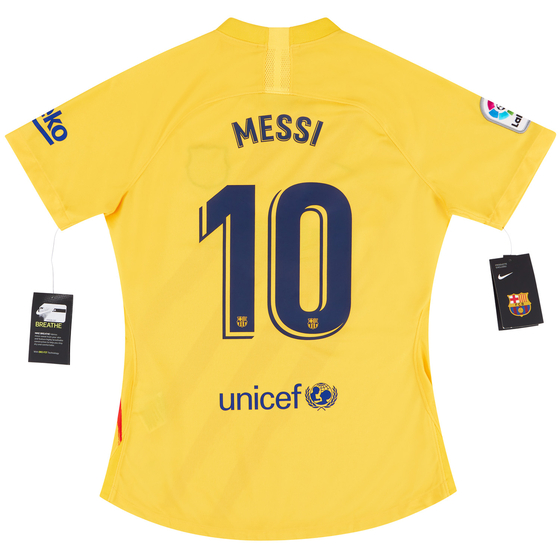 2019-20 Barcelona 'Senyera' Fourth Shirt Messi #10 (Womens)