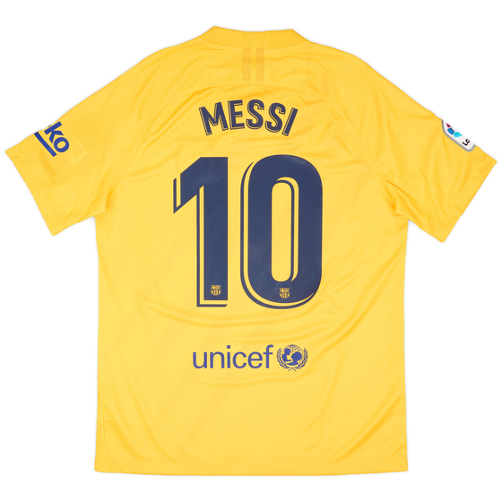2019-20 Barcelona 'Senyera' Fourth Shirt Messi #10