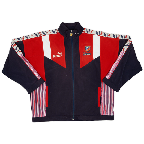 1994-96 Atletico Madrid Puma Track Jacket - 7/10 - (XL)
