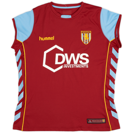 2005-06 Aston Villa Home Shirt - 9/10 - (Women's XL)