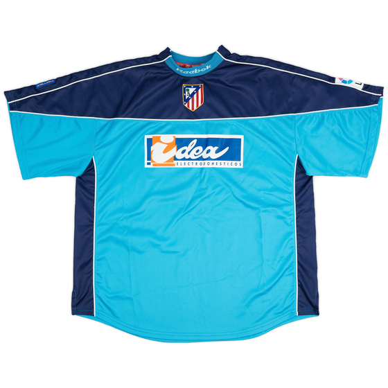 2000-01 Atletico Madrid GK S/S Shirt - 8/10 - (3XL)