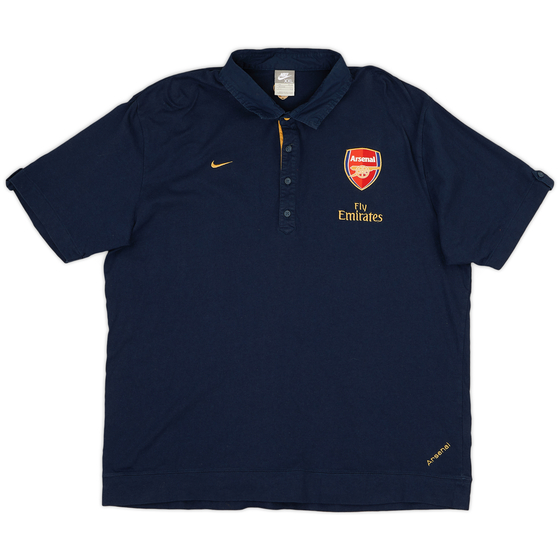 2006-07 Arsenal Nike Polo Shirt - 9/10 - (XXL)