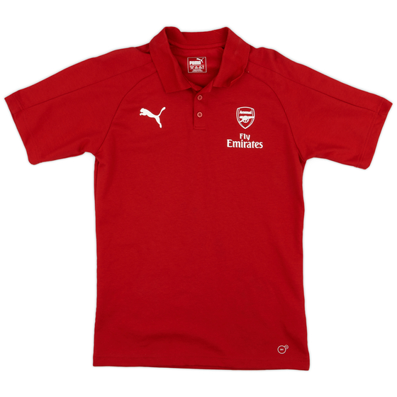 2017-18 Arsenal Puma Polo Shirt - 9/10 - (M)