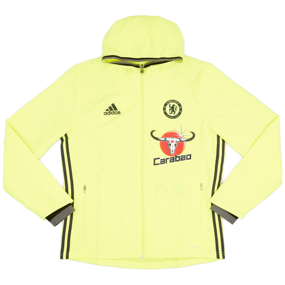 2016-17 Chelsea adidas Hooded Track Jacket - 10/10 - (L)
