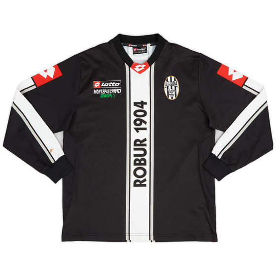 2001-02 AC Siena Lotto Training L/S Shirt - 8/10 - (M)