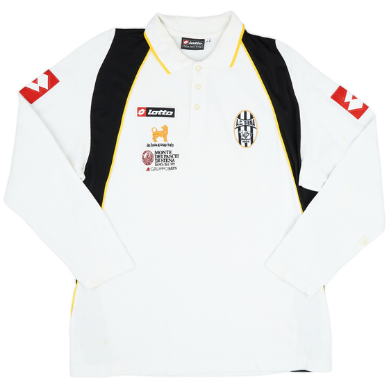 2001-02 Siena Lotto Polo L/S Shirt - 7/10 - (XL)