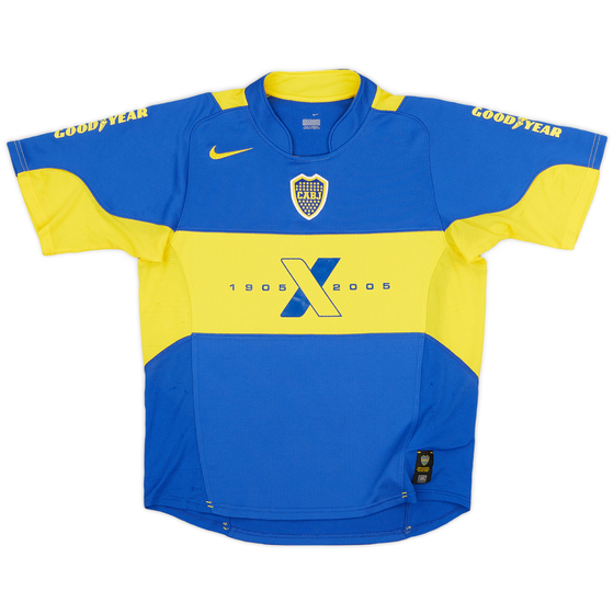 2005-06 Boca Juniors Centenary Home Shirt - 8/10 - (S)