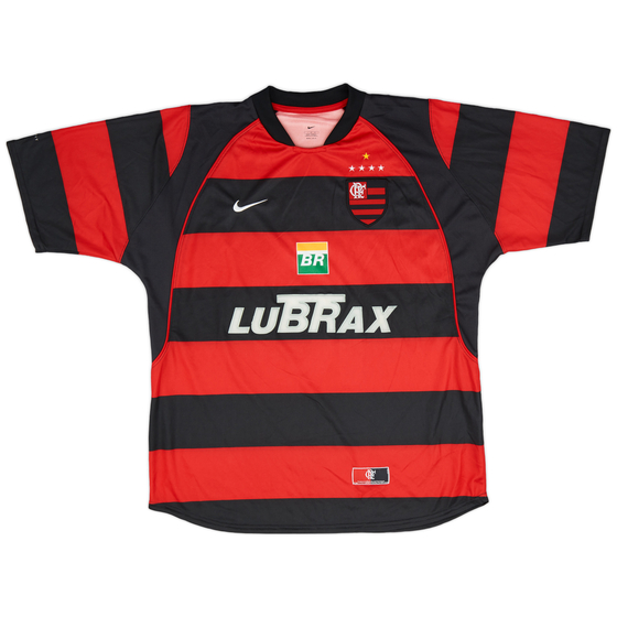 2002-04 Flamengo Home Shirt #10 - 8/10 - (L)