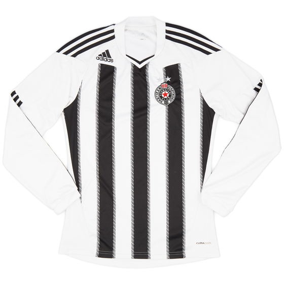 2010-11 FK Partizan Belgrade Home L/S Shirt - 8/10 - (S)