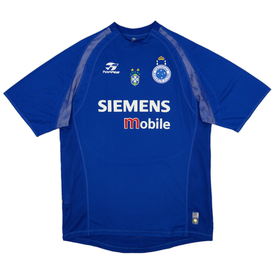 2004 Cruzeiro Home Shirt #10 - 6/10 - (XL)