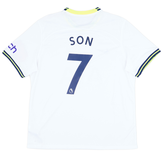 2022-23 Tottenham Home Shirt Son #7 (XL)