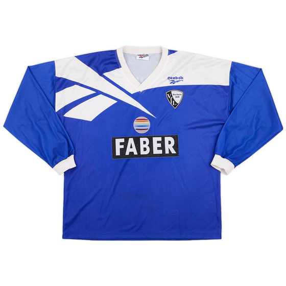 1995-96 VFL Bochum Home L/S Shirt - 8/10 - (XL)