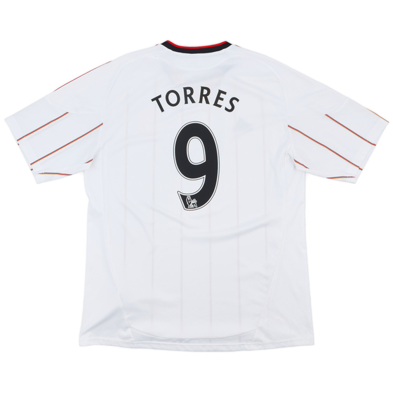 2010-11 Liverpool Away Shirt Torres #9 - 8/10 - (XL)
