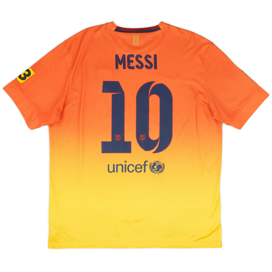 2012-13 Barcelona Away Shirt Messi #10 - 8/10 - (XL)