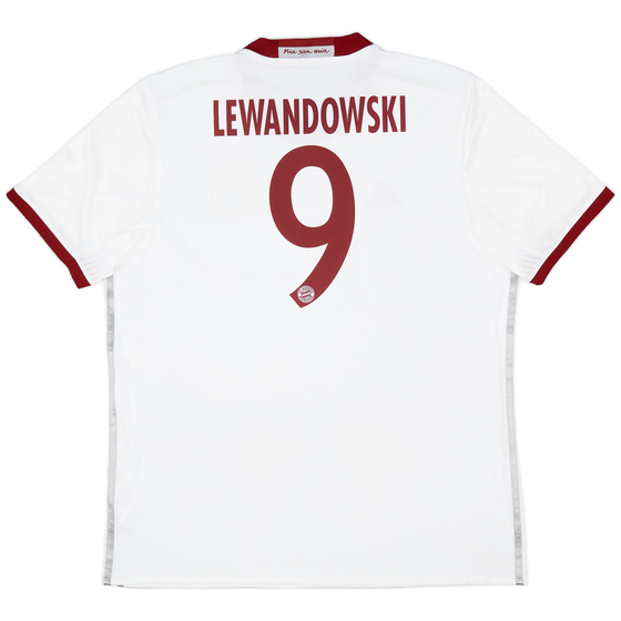 2016-17 Bayern Munich Third Shirt Lewandowski #9 - 9/10 - (XL)