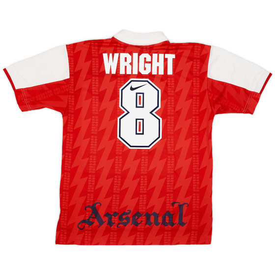 1994-96 Arsenal Home Shirt Wright #8 - 5/10 - (M)